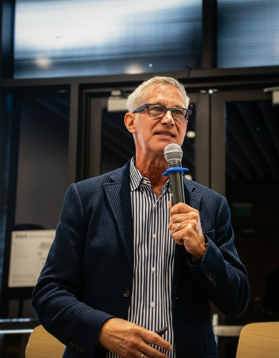 Speaker presenting at SVEF